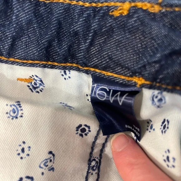 Pilcro relaxed fit jeans. Worn once. Size 16W. EUC - Picture 4 of 4